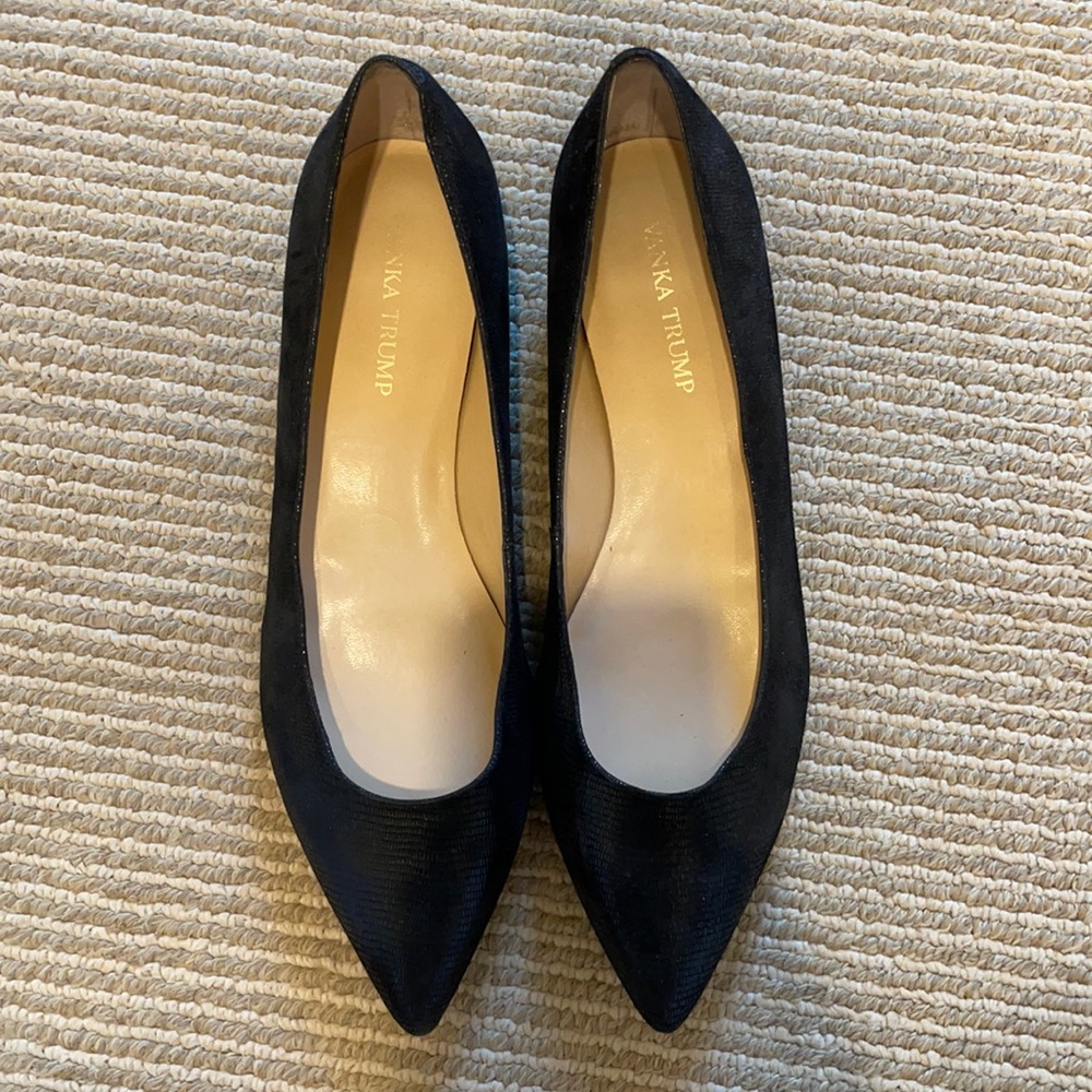Black Ivanka Trump Flats